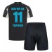 Maillot de foot Bayer Leverkusen Martin Terrier #11 Troisième vêtements enfant 2024-25 Manches Courtes (+ pantalon court)